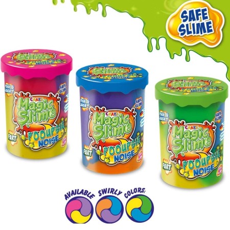 Slime magic cu sunete amuzante diverse culori